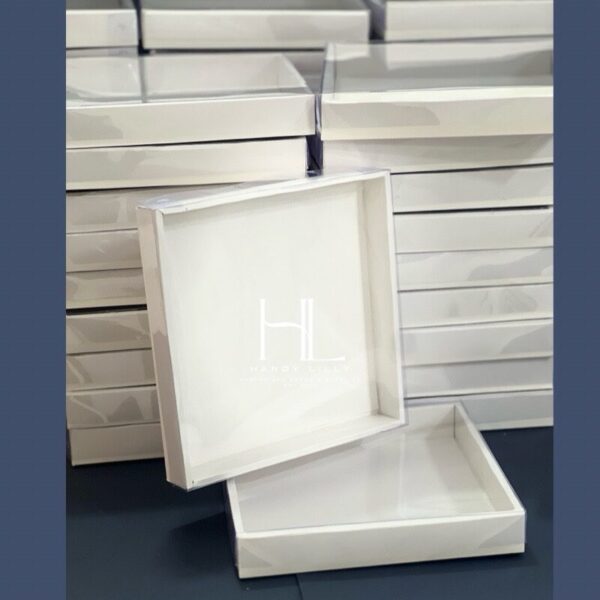 Square packaging box