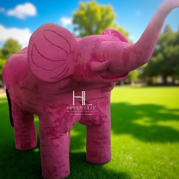 Giant life size elephant party prop