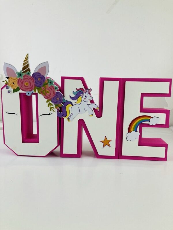 3D Themed letters/Numbers/Melon Letters/Cocomelon letters/Unicorn letters/ Lion King Letters - Image 4