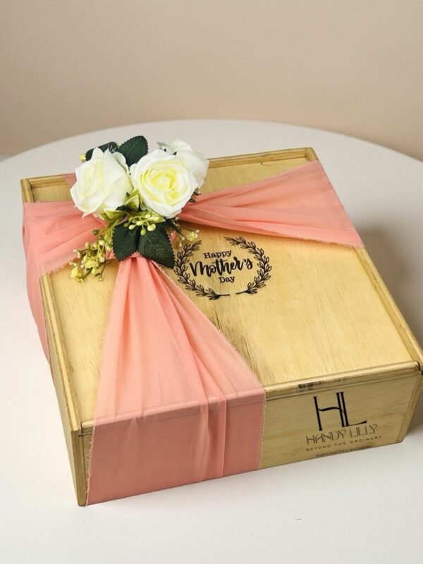 Wooden Slider Lid Box - Image 2