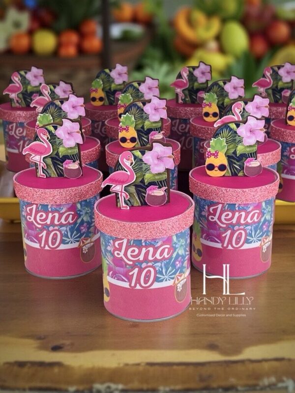 Tropical beach party custom Pringles - Image 2