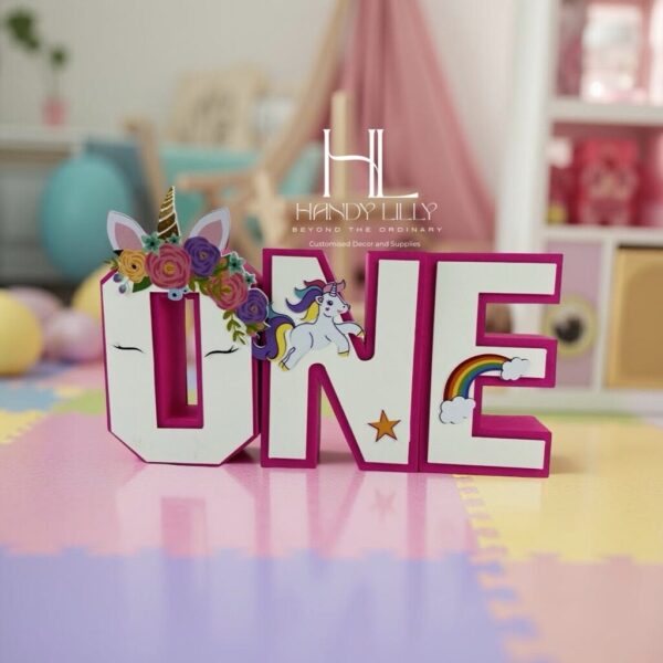 3D Themed letters/Numbers/Melon Letters/Cocomelon letters/Unicorn letters/ Lion King Letters - Image 2