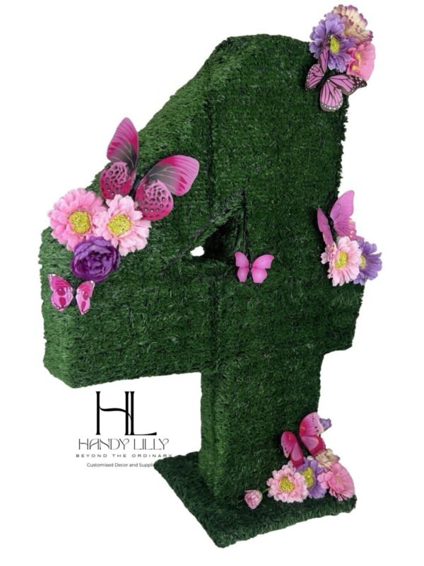 Enchanted Gardens number centerpiece - Image 2