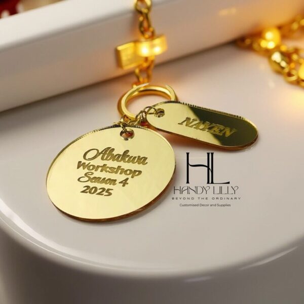 Round Acrylic Keyholder