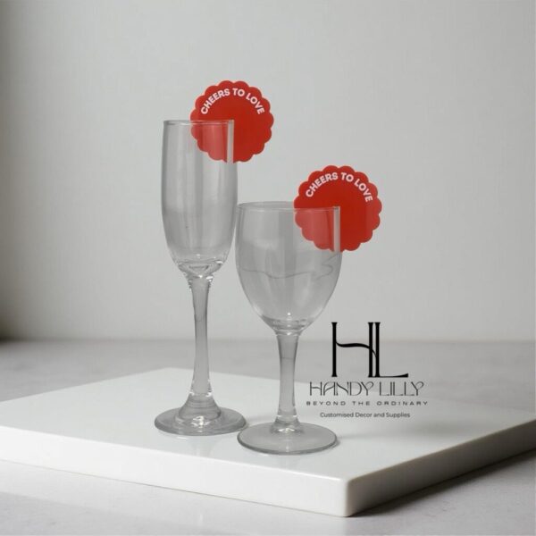 Acrylic Glass Tag/Label - Image 6