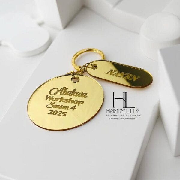 Round Acrylic Keyholder - Image 3